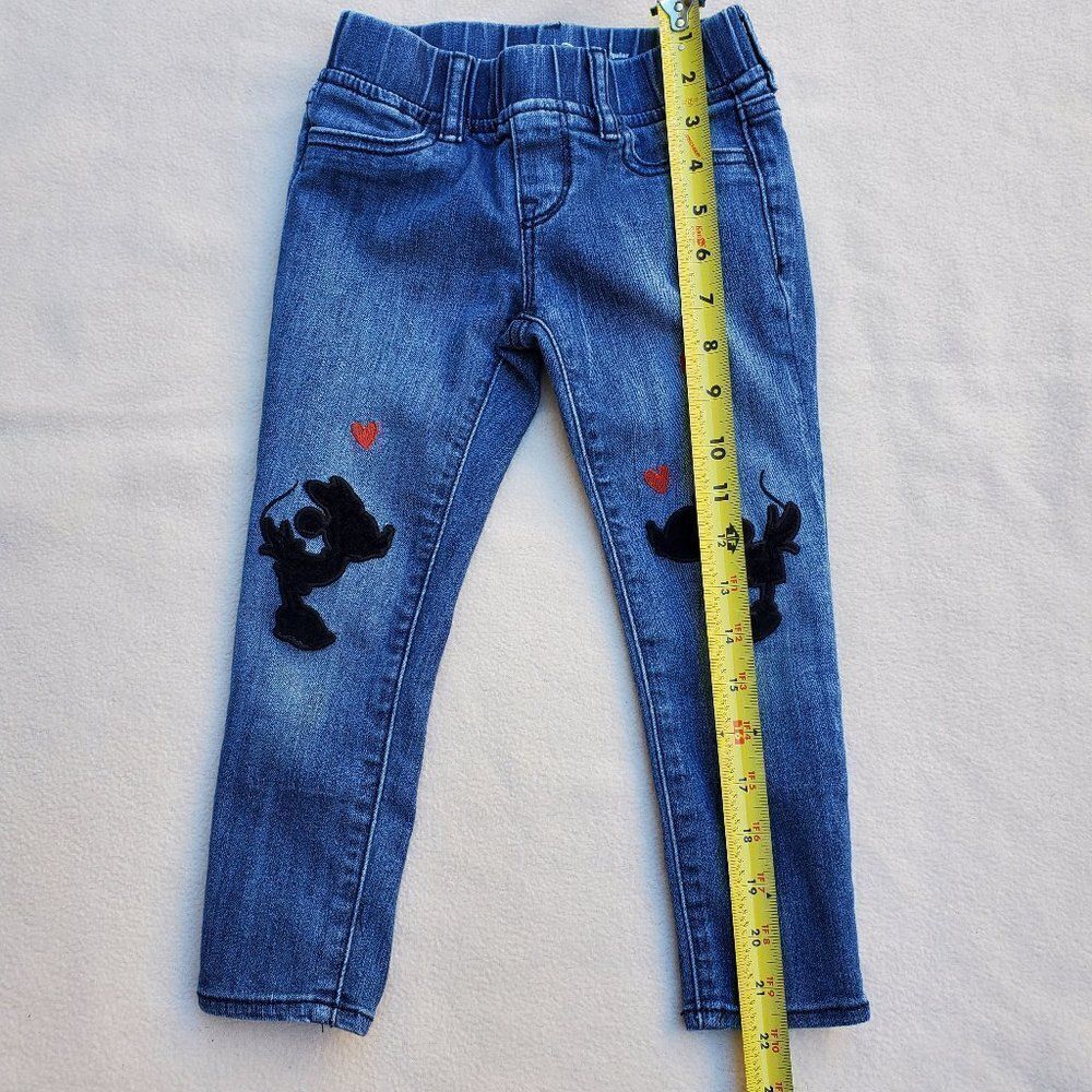 Gap Kids Disney Minnie and Mickey ankle legging jeans - Picture 2 of 8